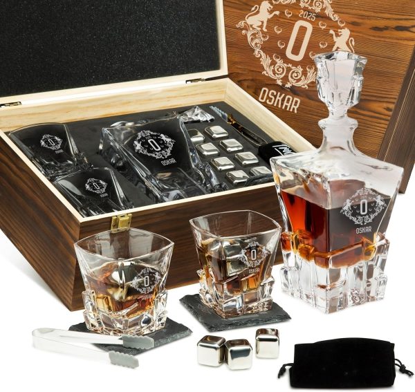 Hochwertige Whisky Karaffe als Geschenk