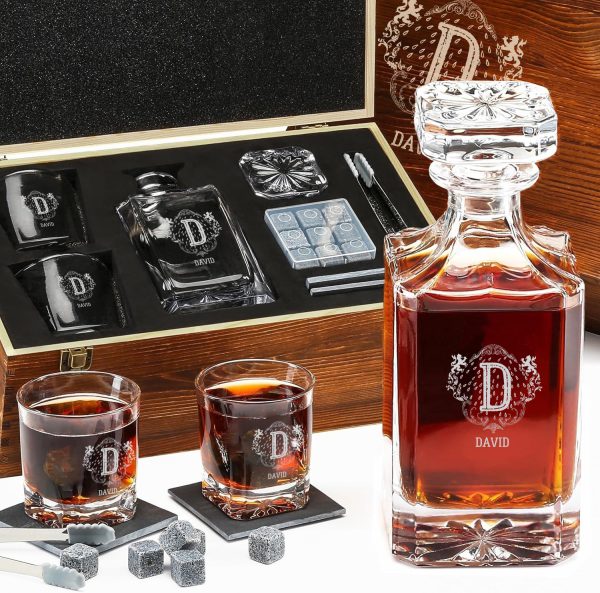 Premium Whisky Dekanter Set