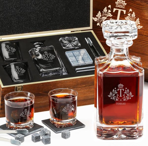 Luxuriöse Whisky Karaffe