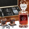 Deutsche Handwerkskunst Whisky-Dekanter