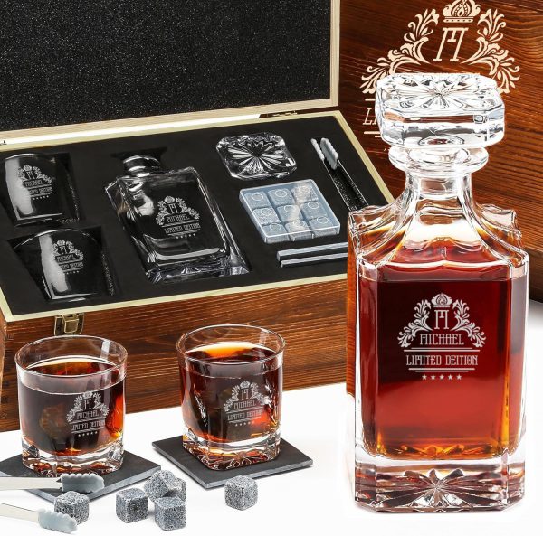 Vatertag Whisky Geschenk mit Gravur