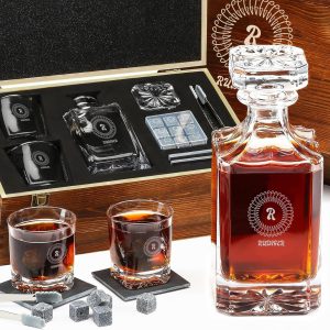 Whisky Karaffe zum Hochzeitstag mit Gravur