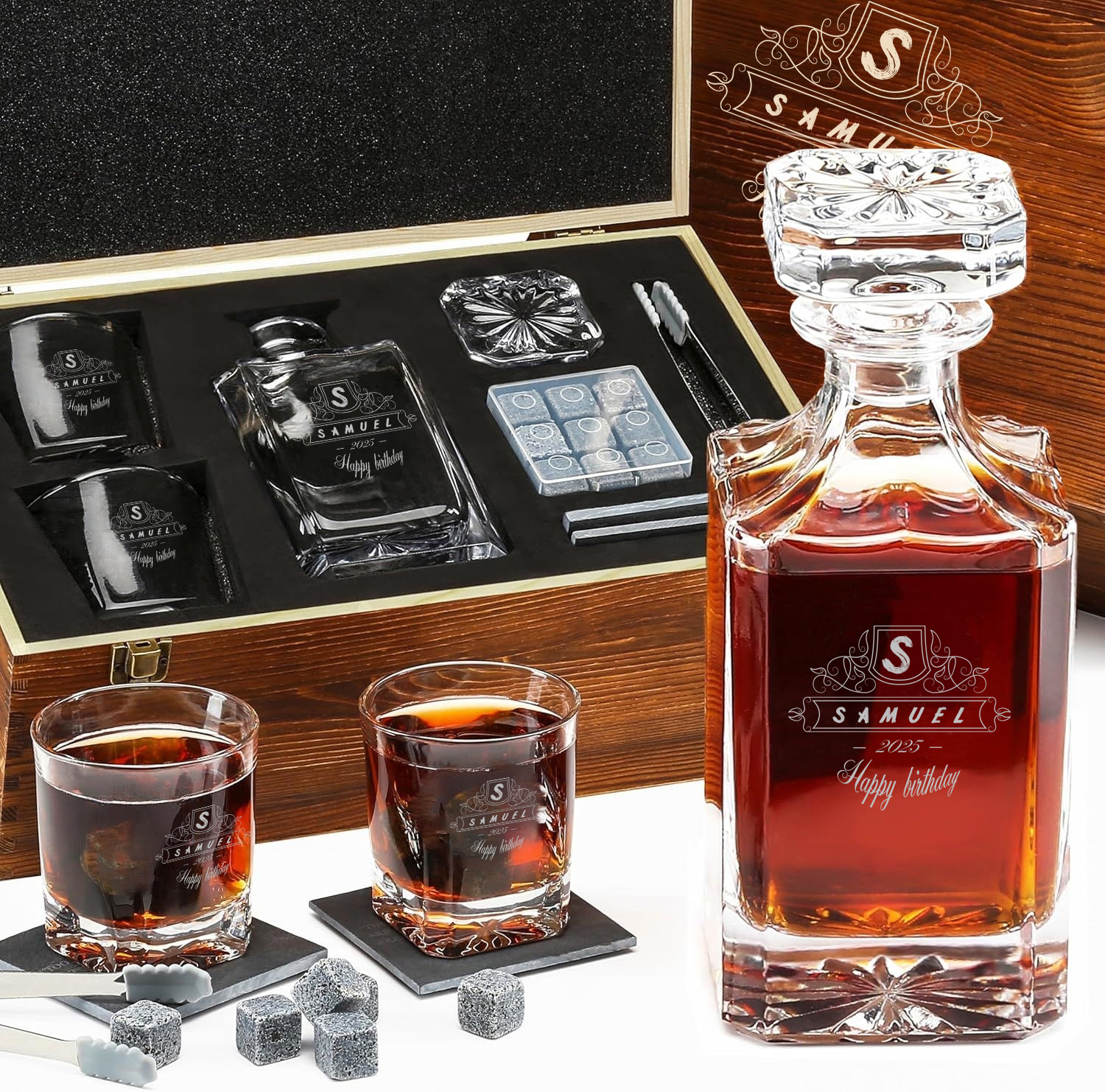 Geschenkidee für Whisky-Liebhaber mit Gläser-Set