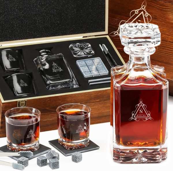 Elegantes Whisky Geschenk zur Goldenen Hochzeit
