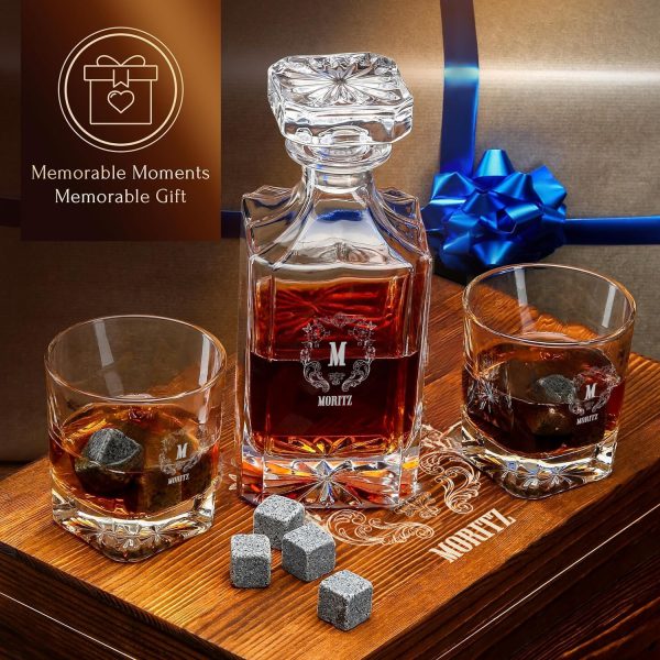 Personalisiertes Whisky Dekanter Set