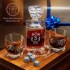 Gravierte Whisky Karaffe