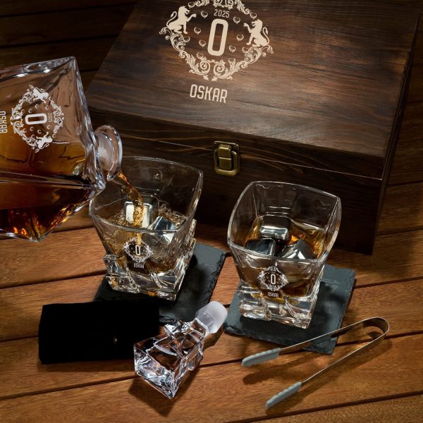 Luxus Whisky Dekanter personalisiert
