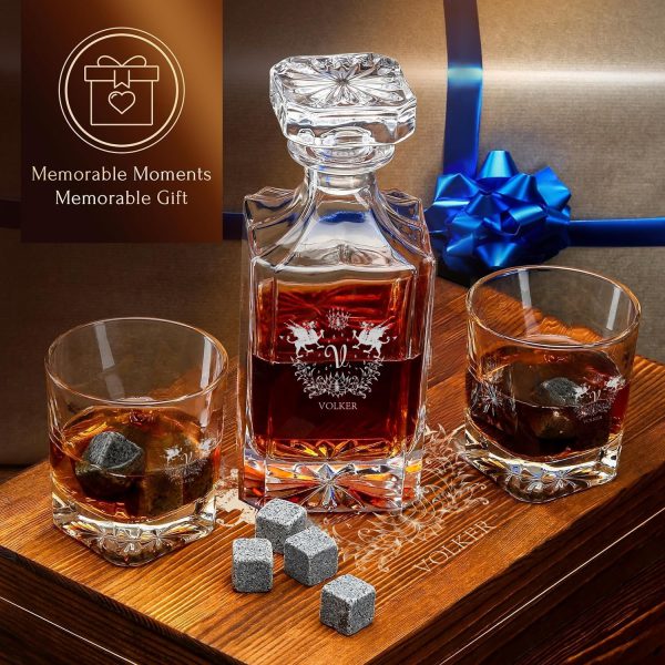 vatertagsgeschenk whisky karaffe mit gravur