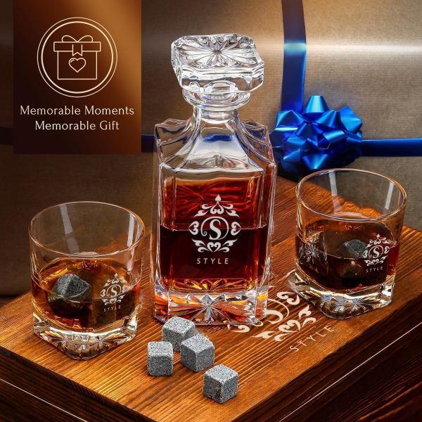 Personalisierte Whiskygläser zum runden Geburtstag