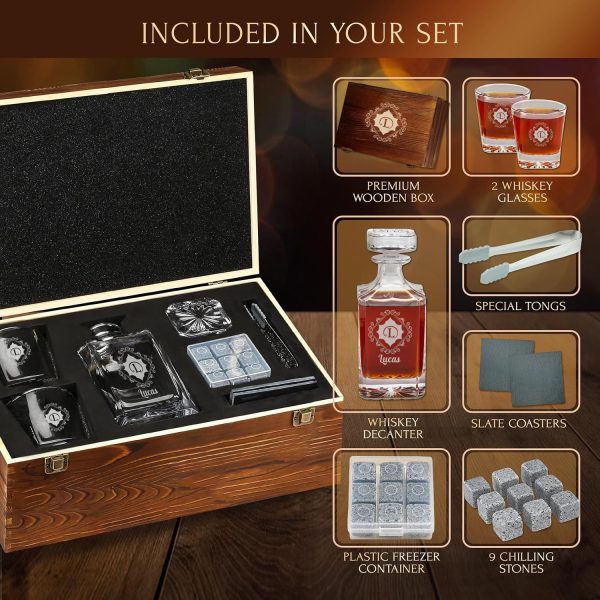 Laser Engraved Barware