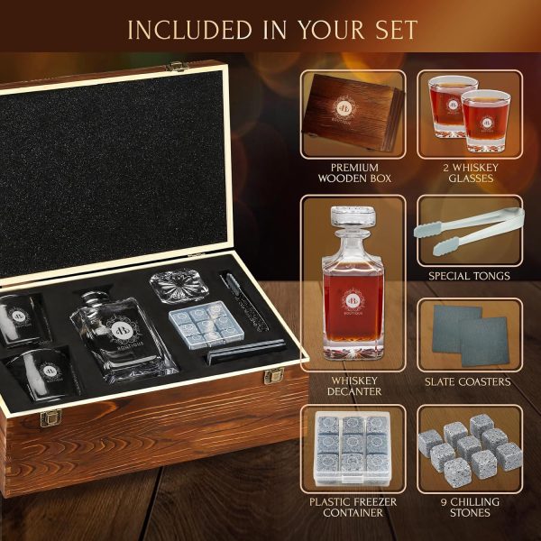 Whisky Geschenkset für Chef zum Jubiläum