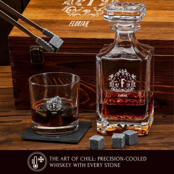 Personalisierter Whisky Dekanter für Sammler
