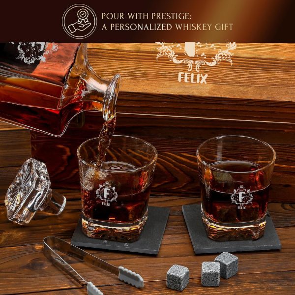 Hochzeitsgeschenk Whisky Dekanter