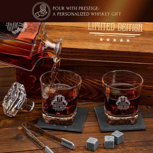 Geschenkidee Vatertag mit Whiskyflasche