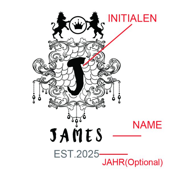 JAMES-Hochwertige Whiskykaraffe mit Gravur,Perfektes Geschenk für Männer - Image 8