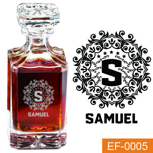 SAMUEL Whiskey decanter