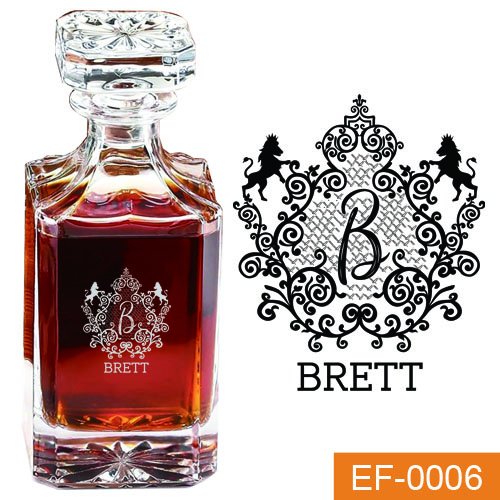 BRETT Whiskey decanter